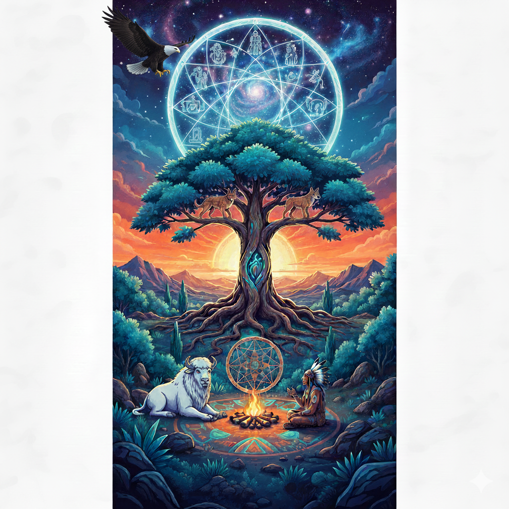 Native American wisdom, The Wholistic Center, All Rights reserved, 2025-2030