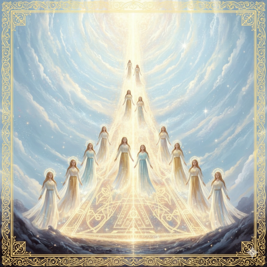 Stepping into the pleroma with aeons, All The Wholistic Center, Rights Reserved 2025-2030