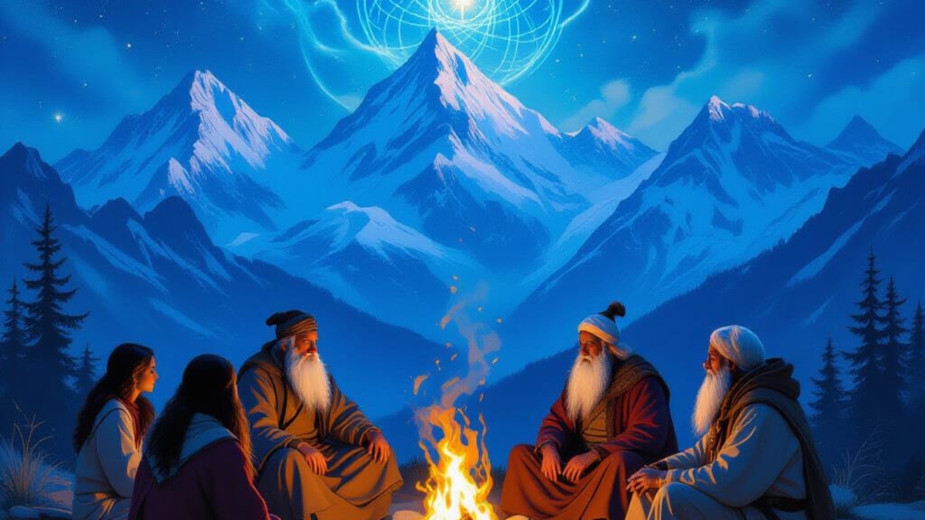 Wise people campfire, The Wholistic Center. All Rights Reserved, 2025-2030