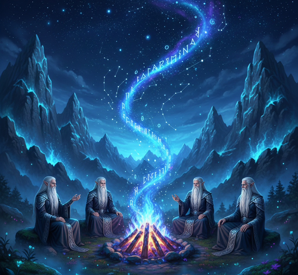 Elves Elders Campfire, The Wholistic Center, All Rights Reserved 2026-2030