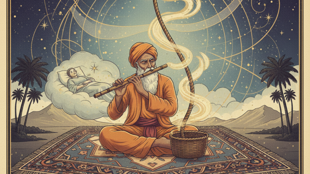 Fakir rising rope, The Wholistic Center, All Rights Reserved 2026-2030