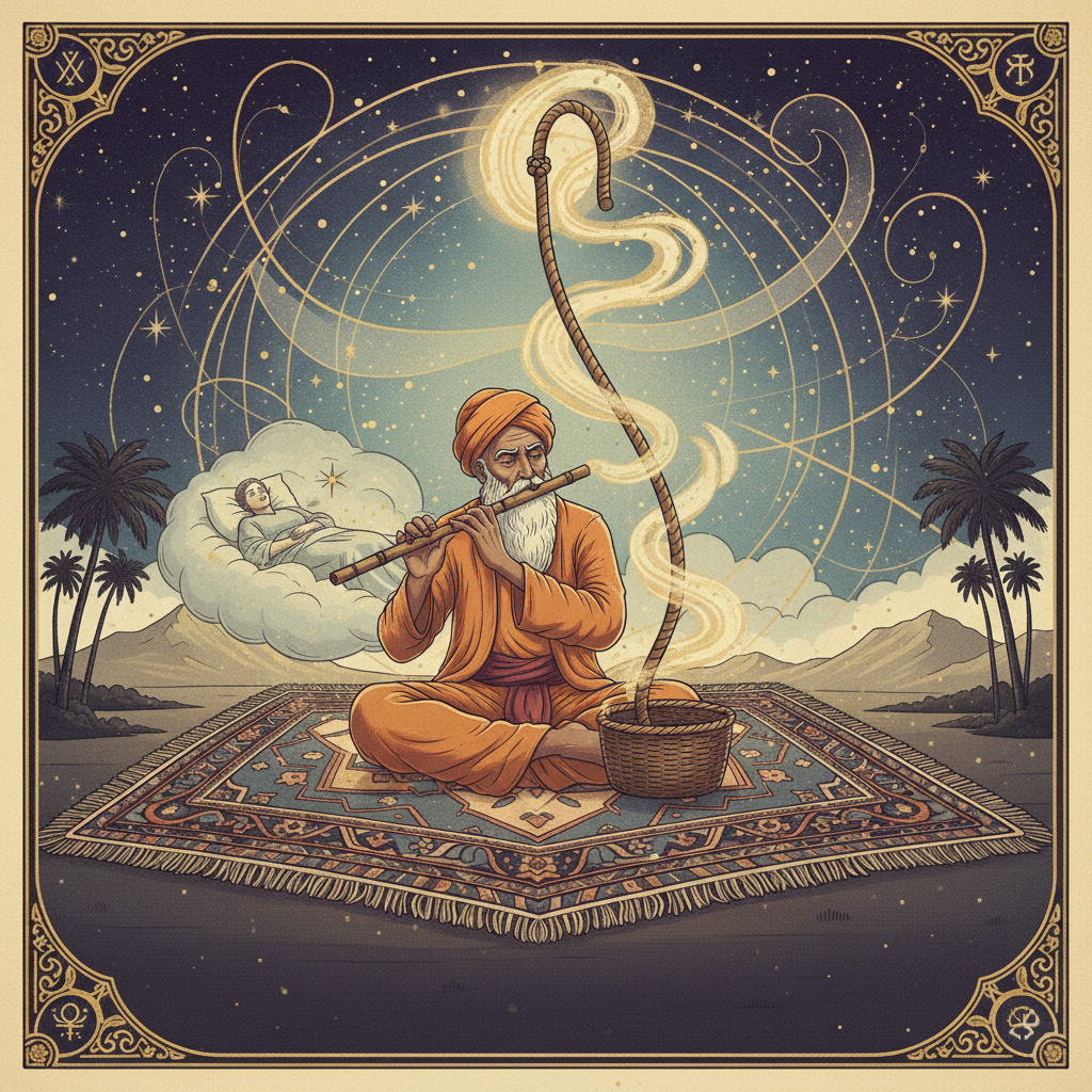 Fakir rising rope, The Wholistic Center, All Rights Reserved 2026-2030