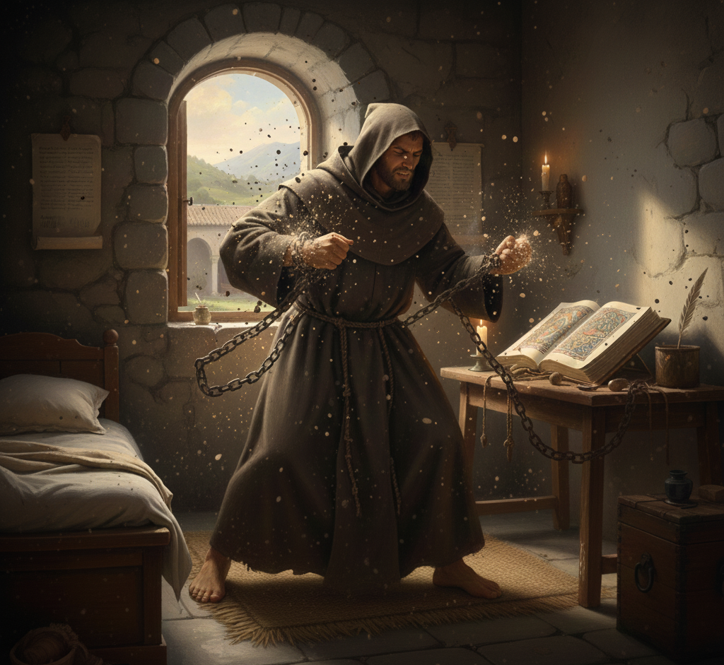 Monk Breaking Free, The Wholistic Center, Copyright 2026-2030