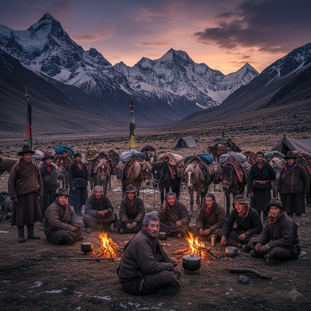 Tibetan pilgrims, The Wholistic Center, All Rights Reserved 2026-2030