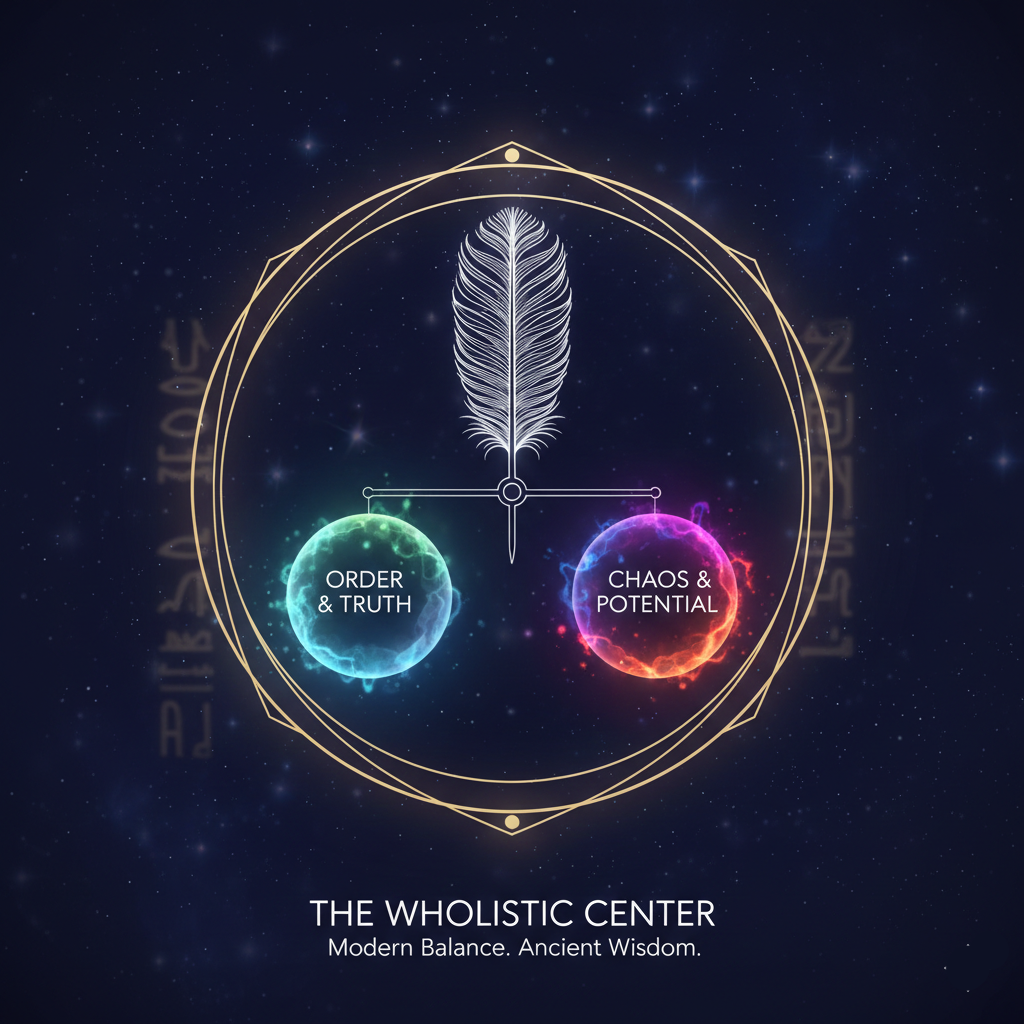 Maat and Isfet, The Wholistic Center. All Rights Reserved, 2026 - 2030