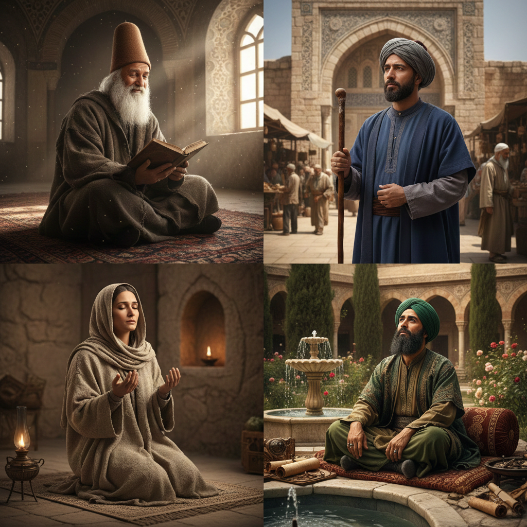 Sufi Masters, The Wholistic Center, All Rights Reserved 2026-2030