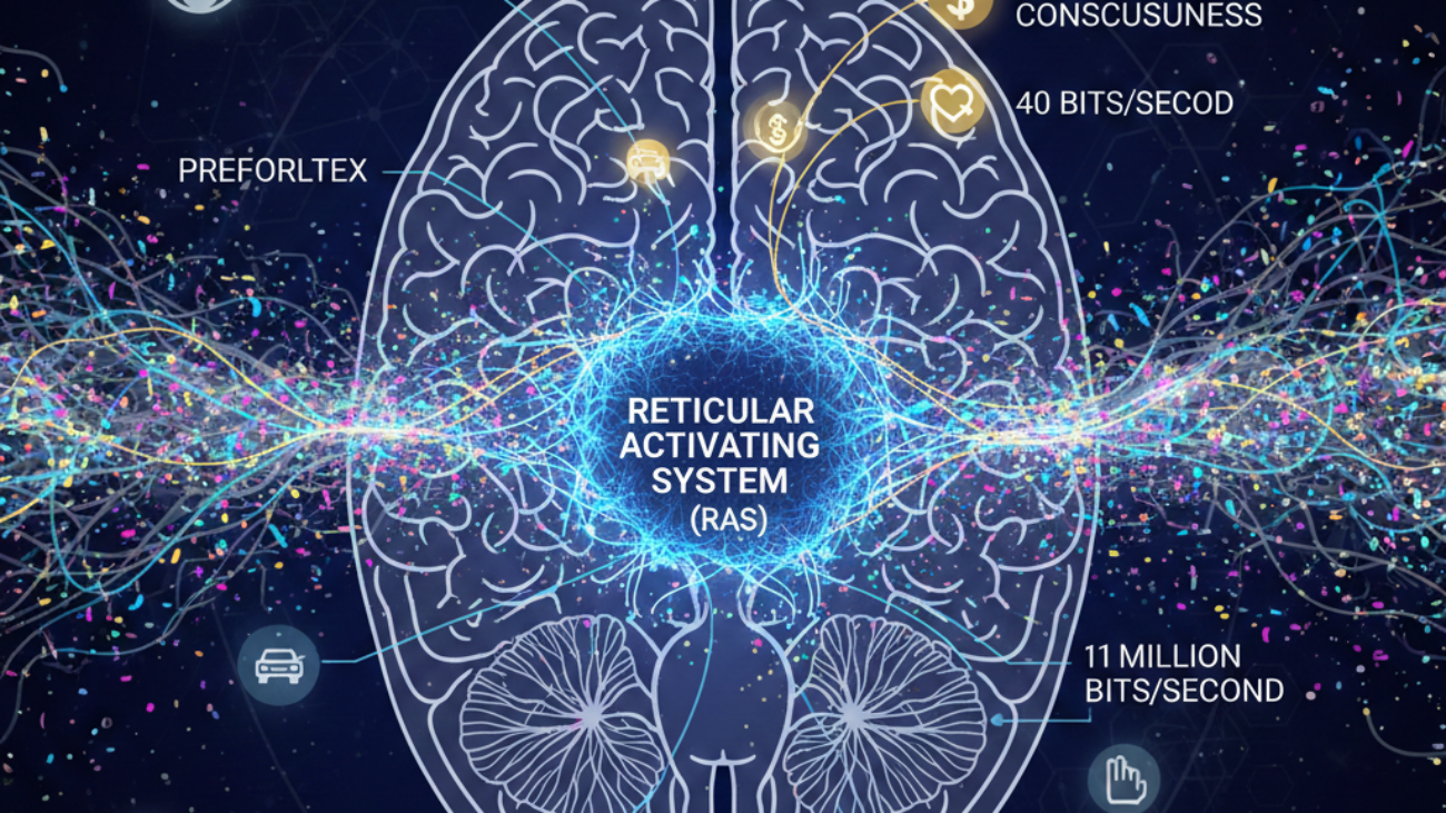 reticular activating system, The Wholistic Center. All Rights Reserved, 2026 - 2030