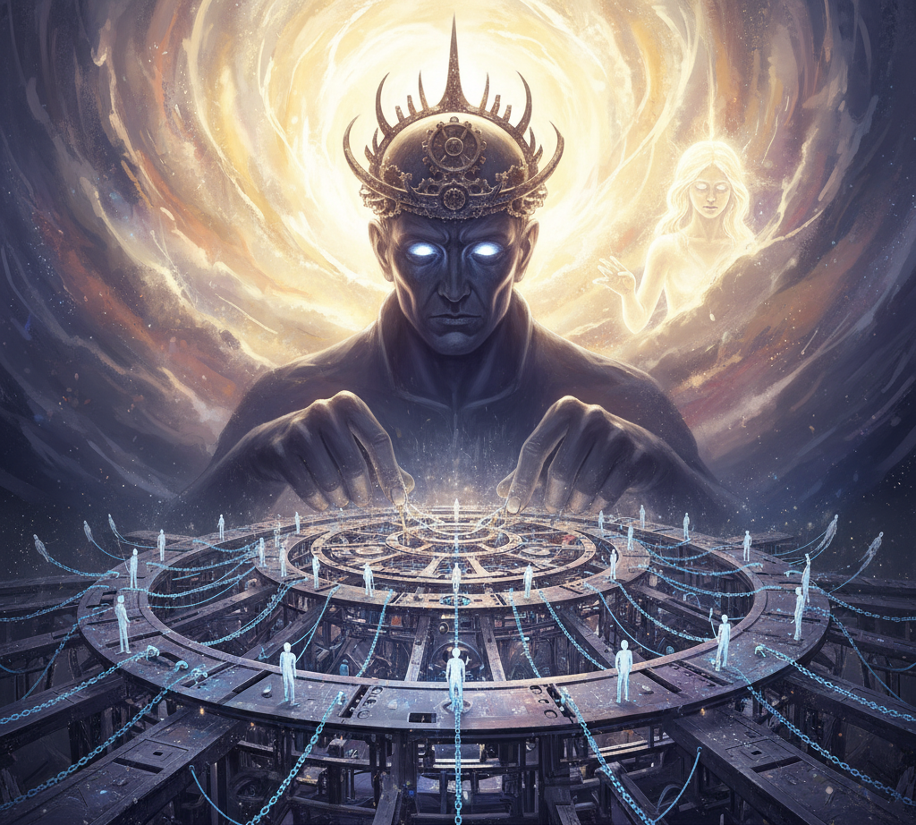 Yaldabaoth, the Demiurge, The Wholistic Center, All Rights Reserved 2026-2030