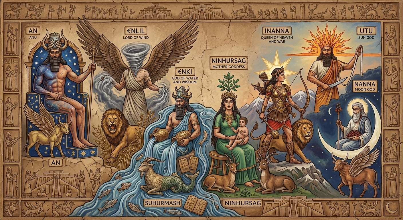 The Seven Antediluvian Sages, The Wholistic Center, All Rights Reserved 2025-2026